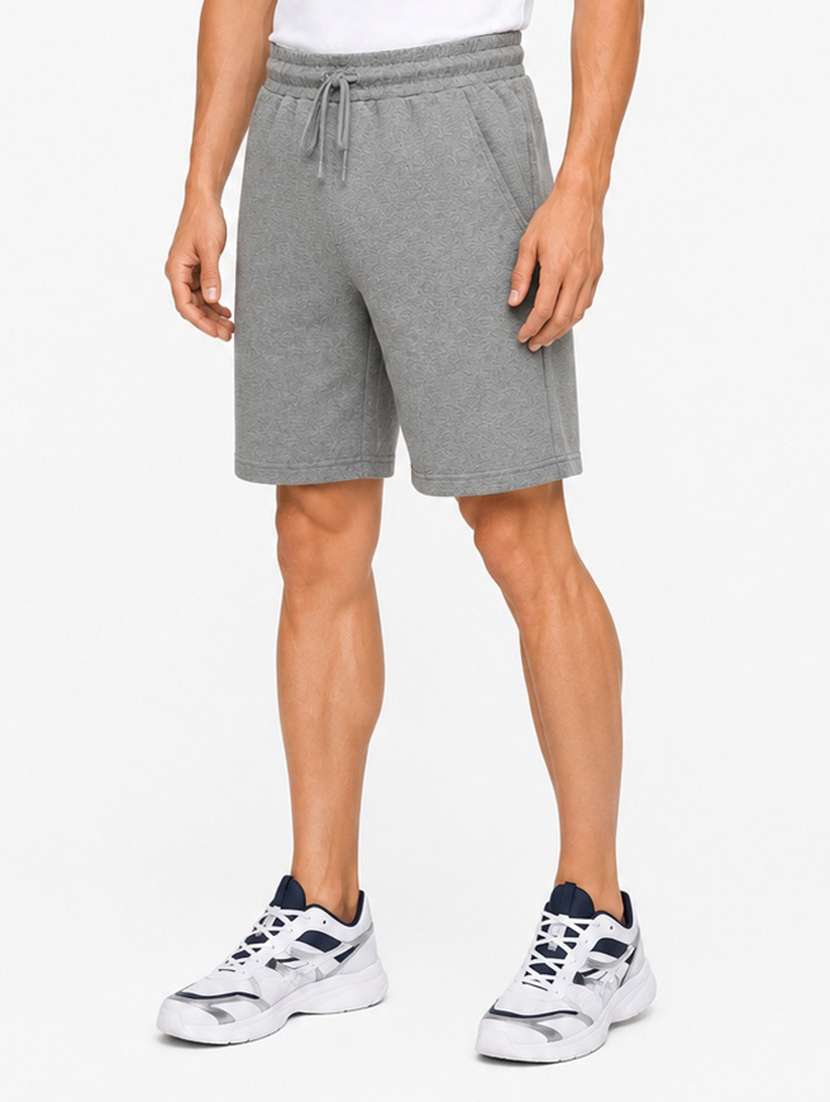 Men Solid Mid Rise Regular Fit Shorts - 22616851 -  Standard Image - 1