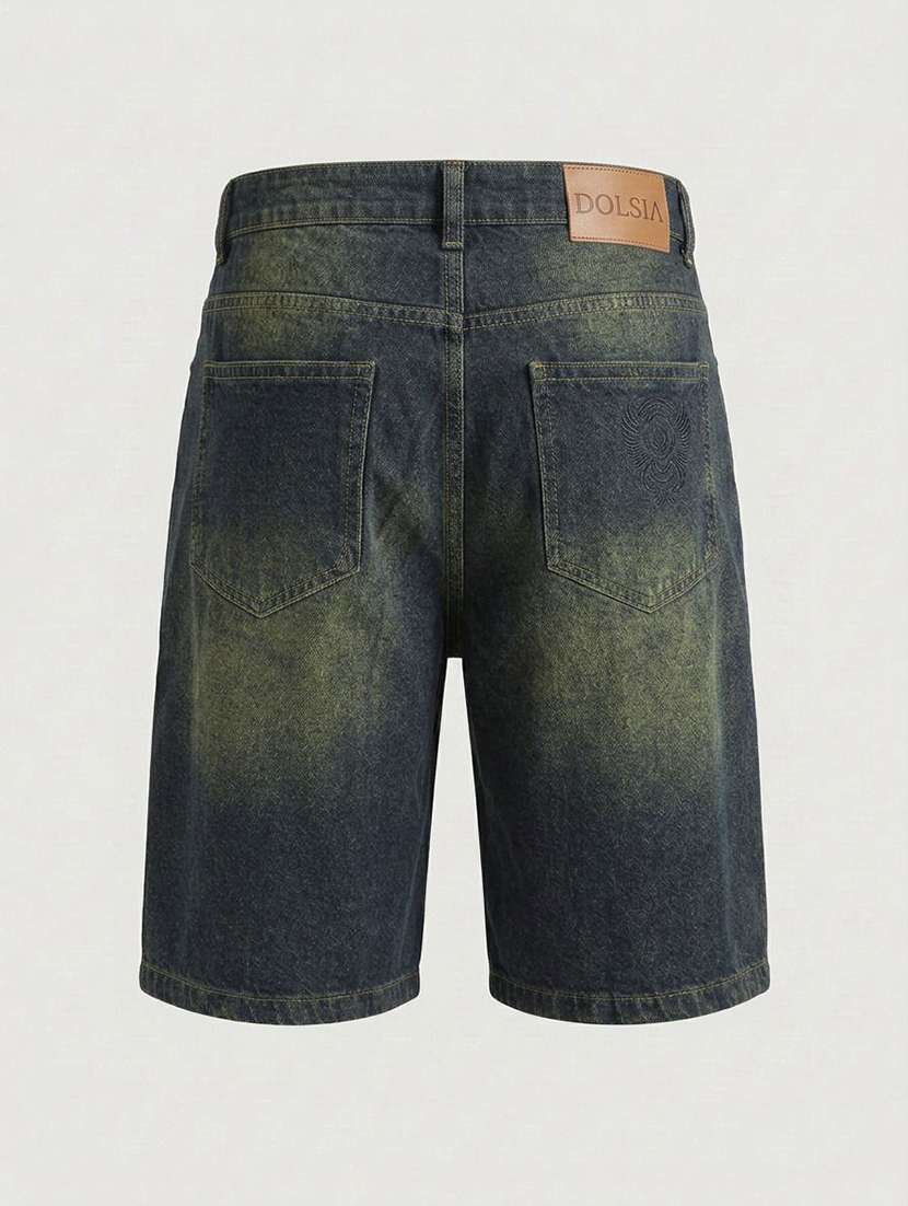 Women Washed Mid Rise Regular Fit Shorts - 22617056 -  Standard Image - 4