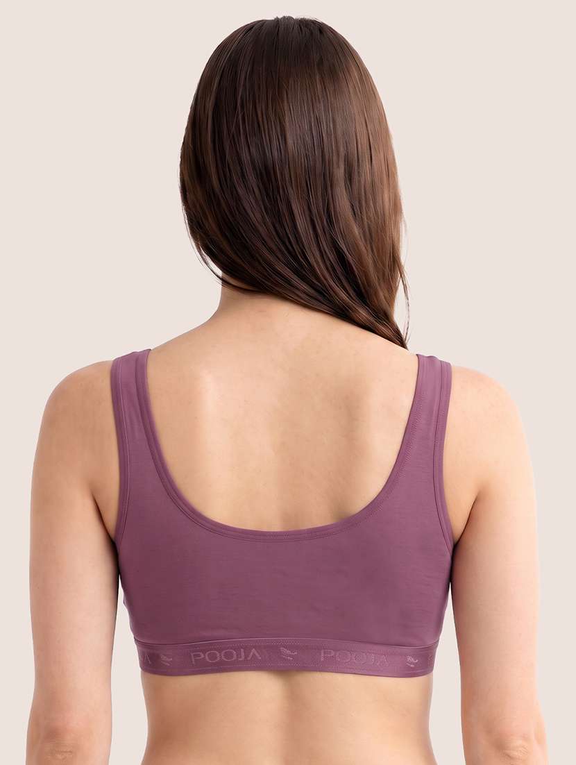 women pack of 3 solid full coverage sports bra - 22617130 -  Standard Image - 6