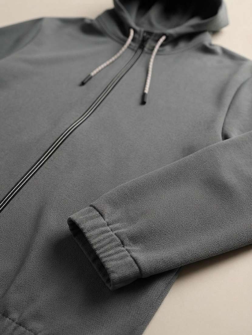 Men Solid Long Sleeve Regular Fit Sweatshirt - 22618414 -  Standard Image - 4