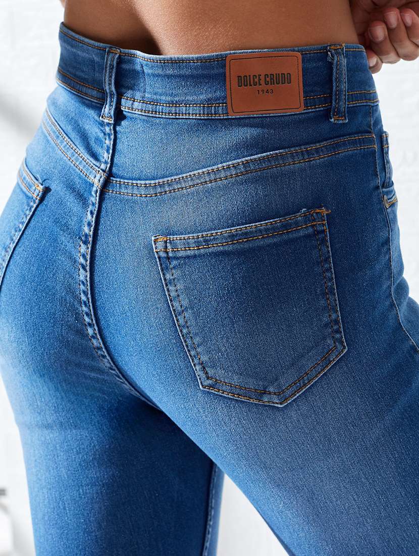 Women Washed High Rise Skinny Fit Jeans - 22618649 -  Standard Image - 1