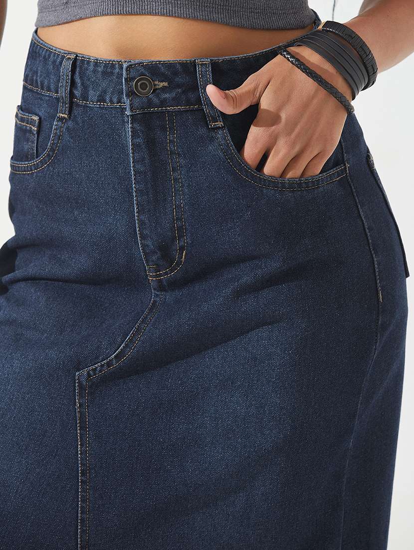Women Solid High Rise A-line Shorts - 22618781 -  Standard Image - 1
