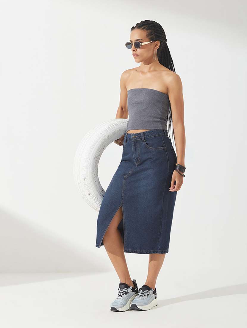 Women Solid High Rise A-line Shorts - 22618781 -  Standard Image - 4
