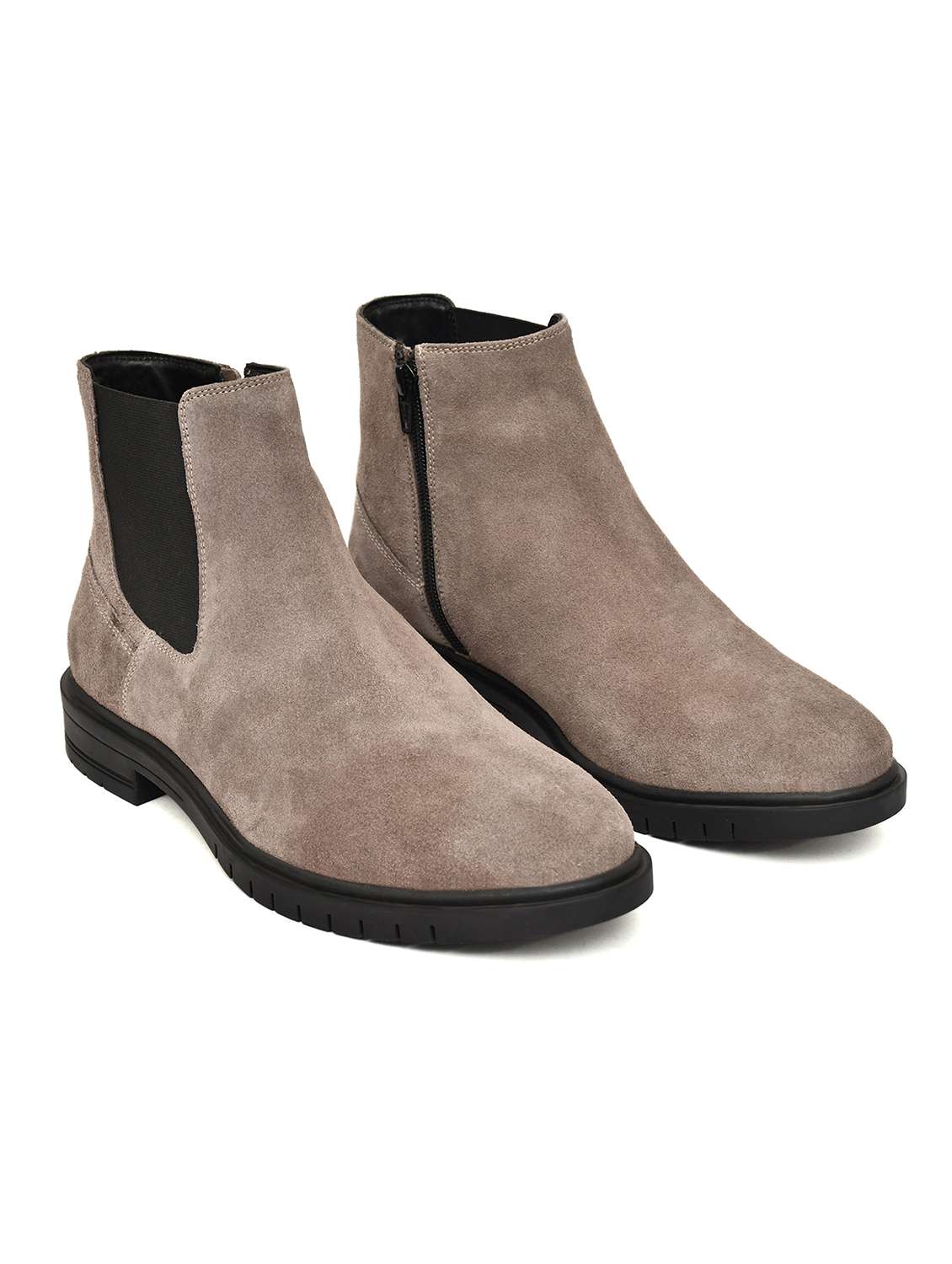 men solid high ankle boots - 22619343 -  Standard Image - 1