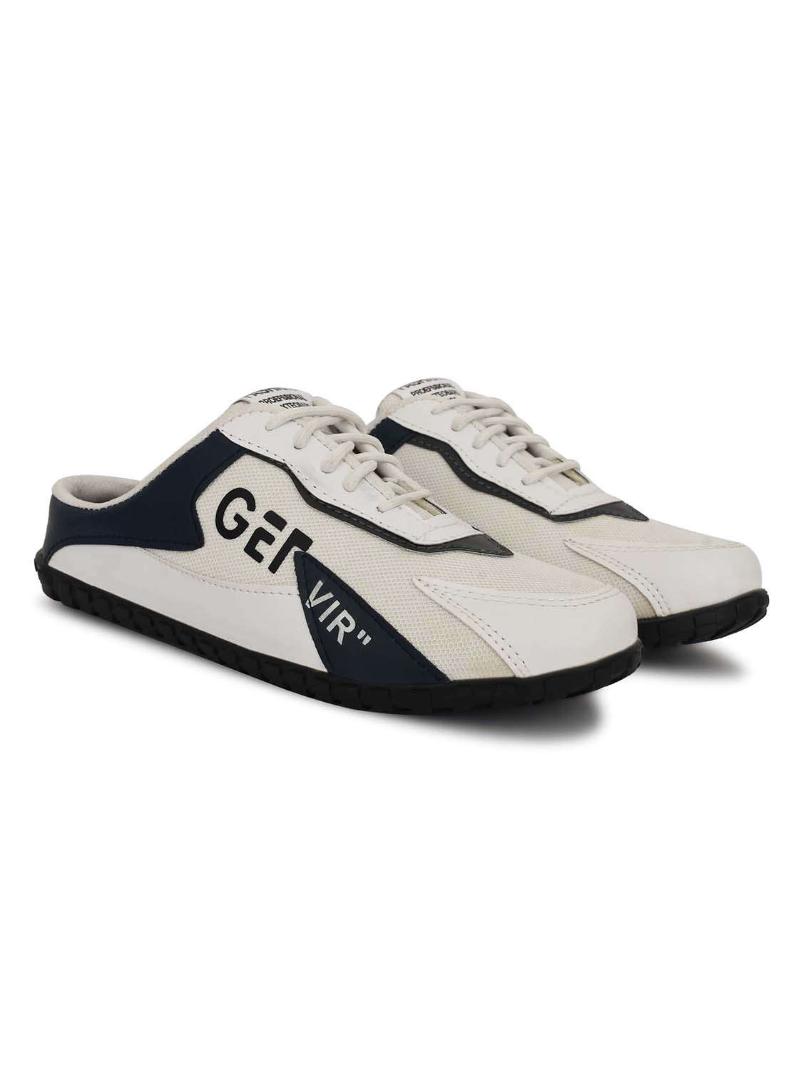 men printed slip on casual shoes - 22622120 -  Standard Image - 1