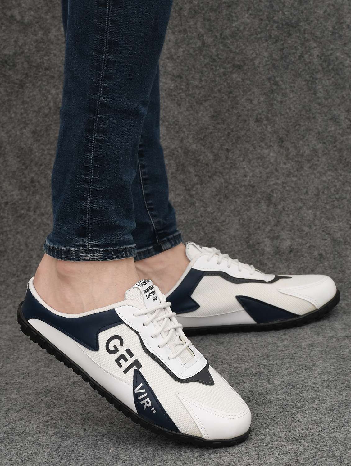 men printed slip on casual shoes - 22622120 -  Standard Image - 4