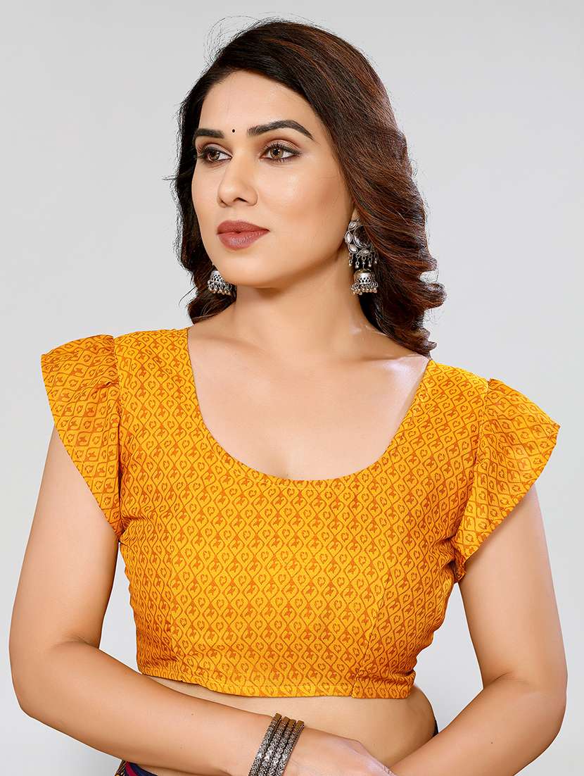 Women Pack Of 2 Printed Combo Saree With Blouse - 22623305 -  Standard Image - 4