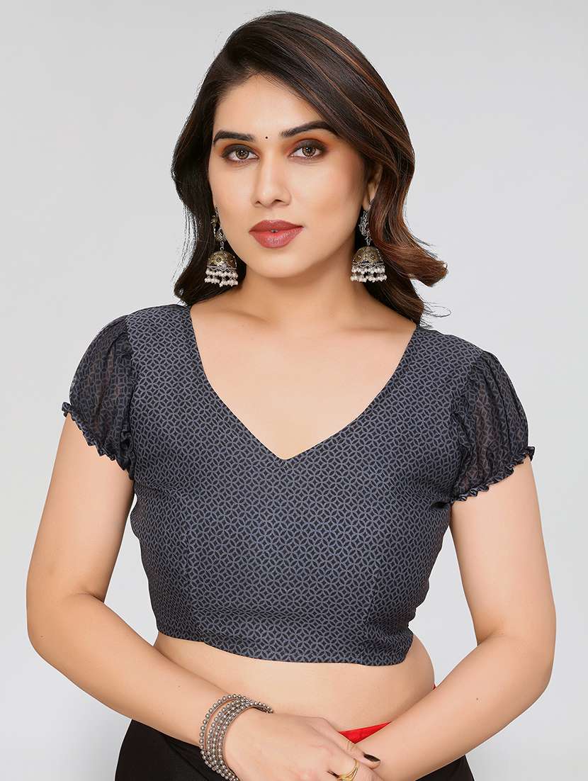 Women Pack Of 2 Printed Combo Saree With Blouse - 22623334 -  Standard Image - 4