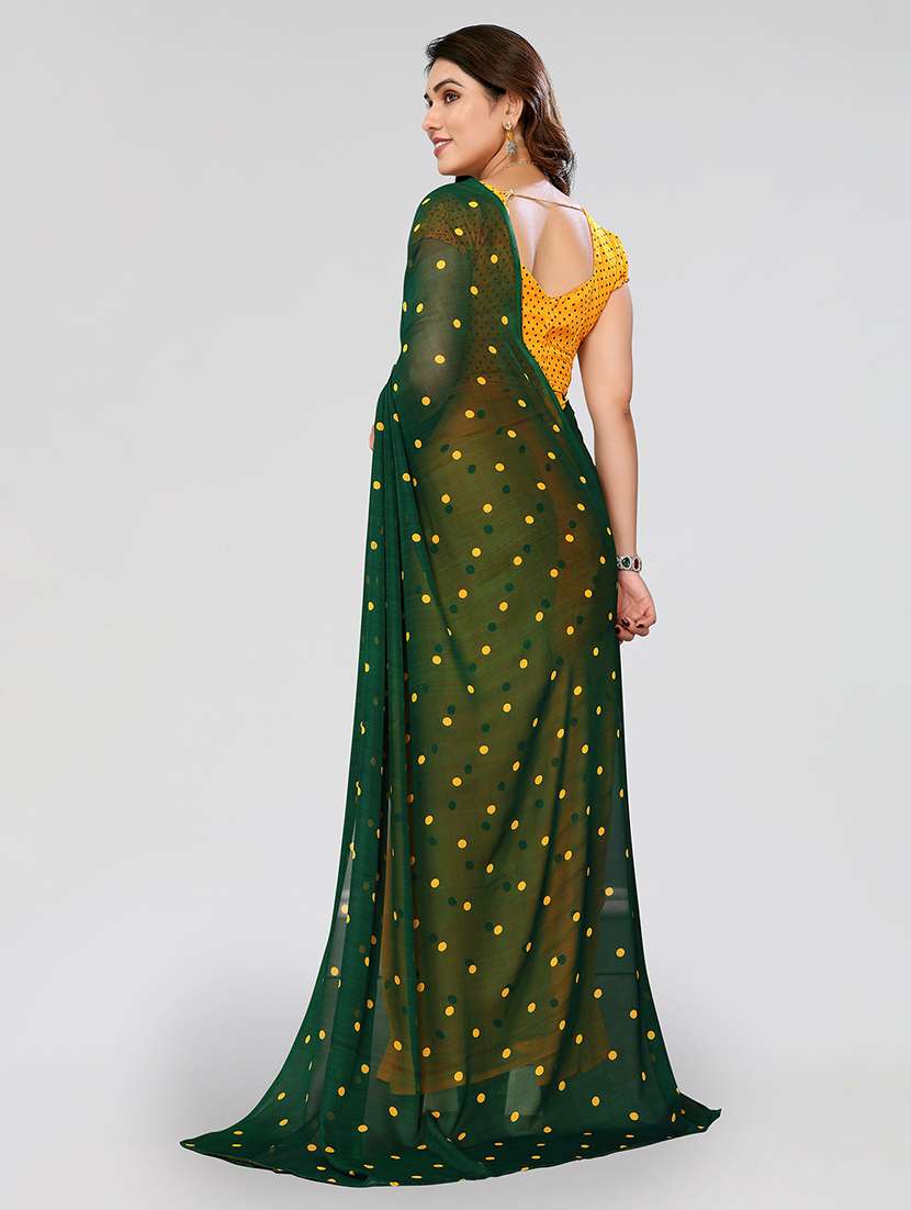 women pack of 2 printed combo saree with blouse - 22623686 -  Standard Image - 1