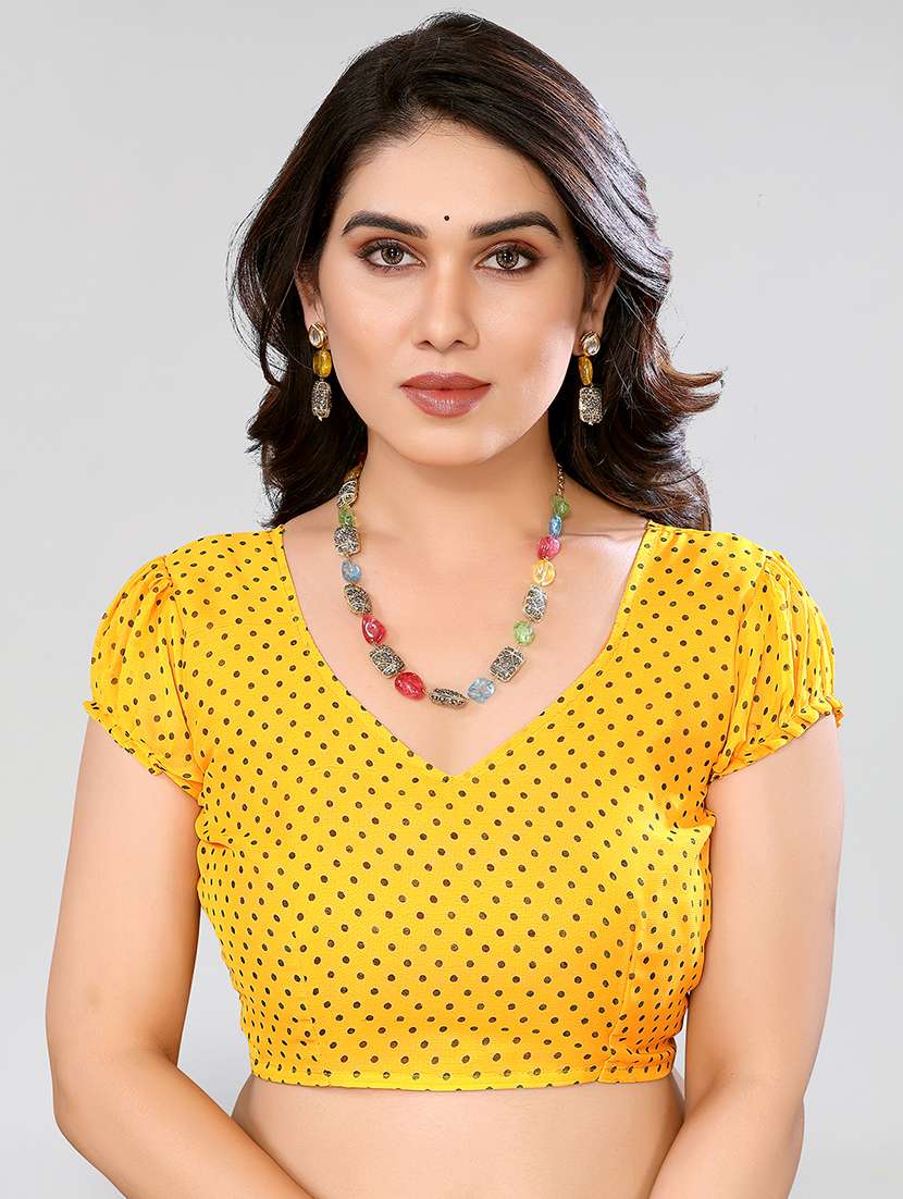 women pack of 2 printed combo saree with blouse - 22623686 -  Standard Image - 4