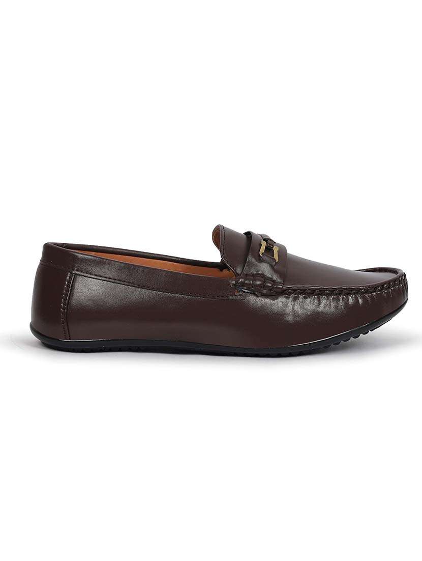 men solid slip on loafer - 22624732 -  Standard Image - 4