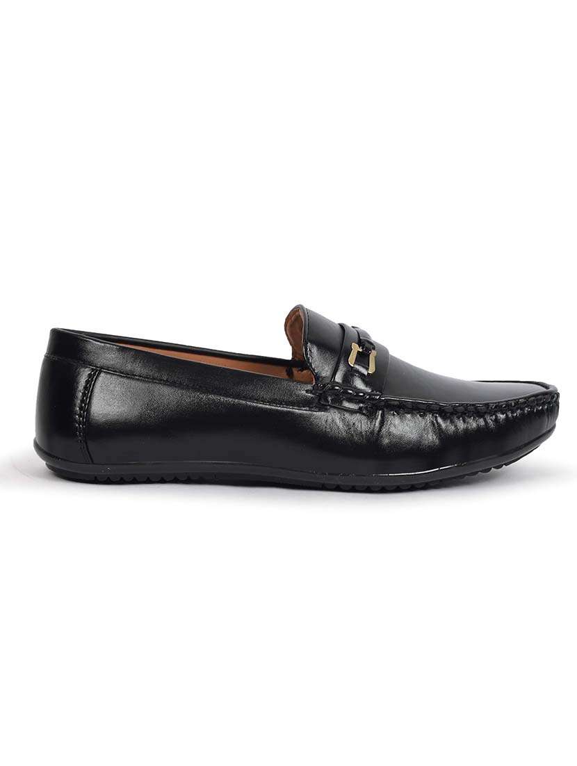 men solid slip on loafer - 22624734 -  Standard Image - 4