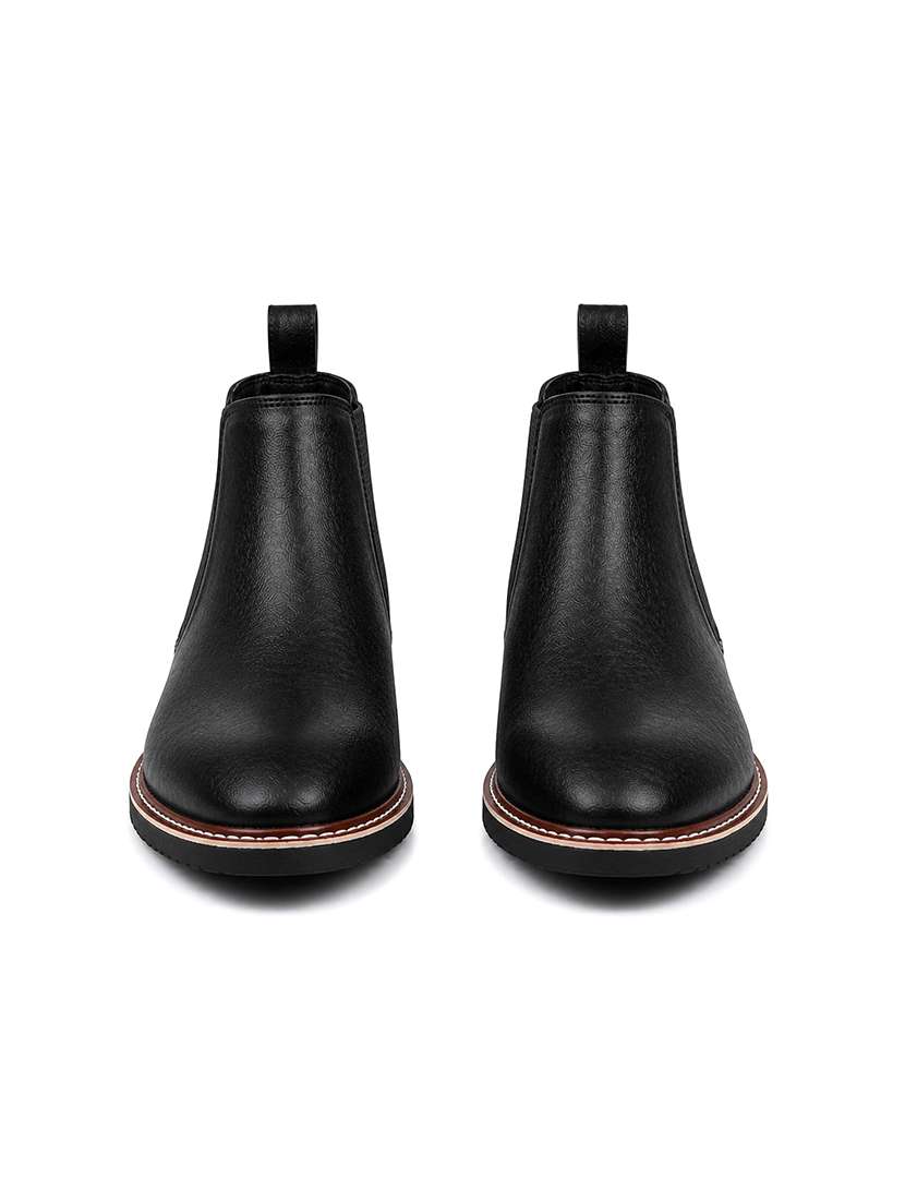 men solid low ankle boots - 22624739 -  Standard Image - 4