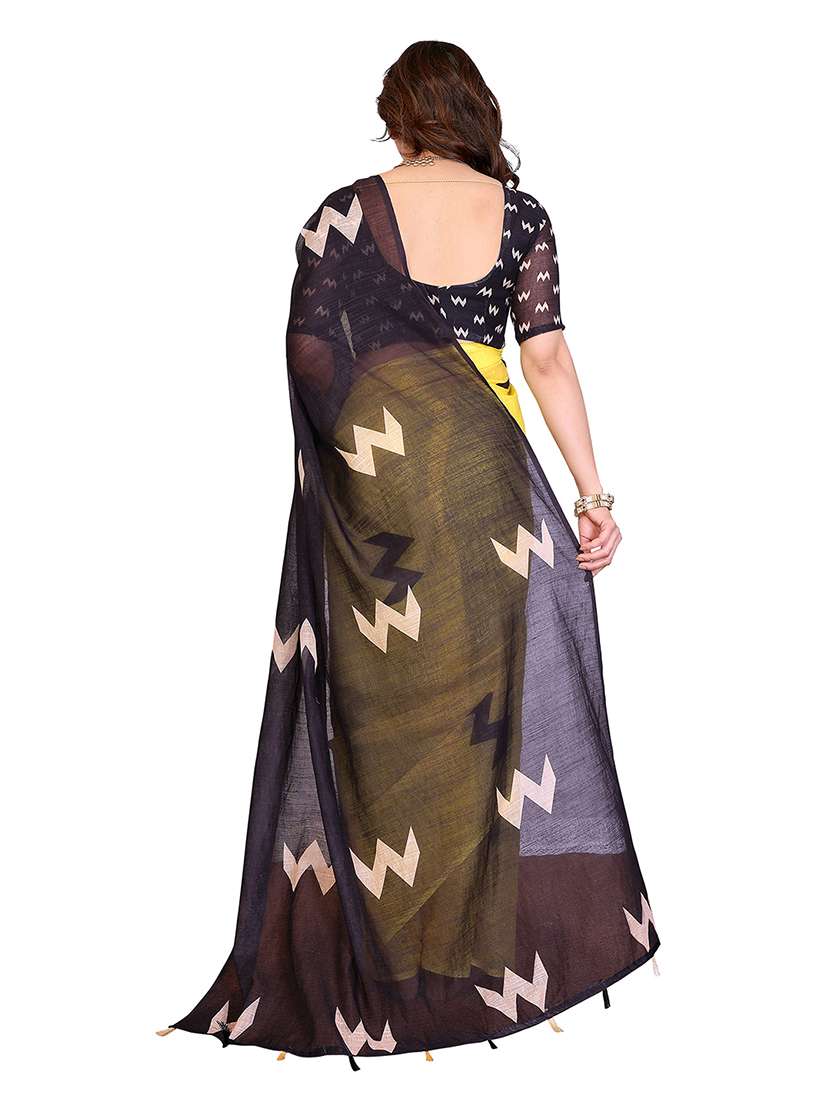 Women Pack Of 2 Printed Combo Saree With Blouse - 22625247 -  Standard Image - 1