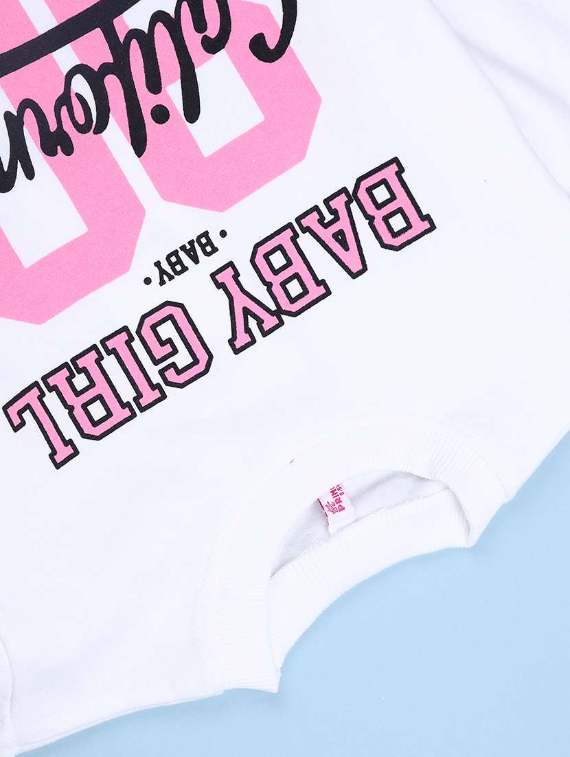 Girls Printed Long Sleeves Regular Fit Sweatshirt - 22625998 -  Standard Image - 4
