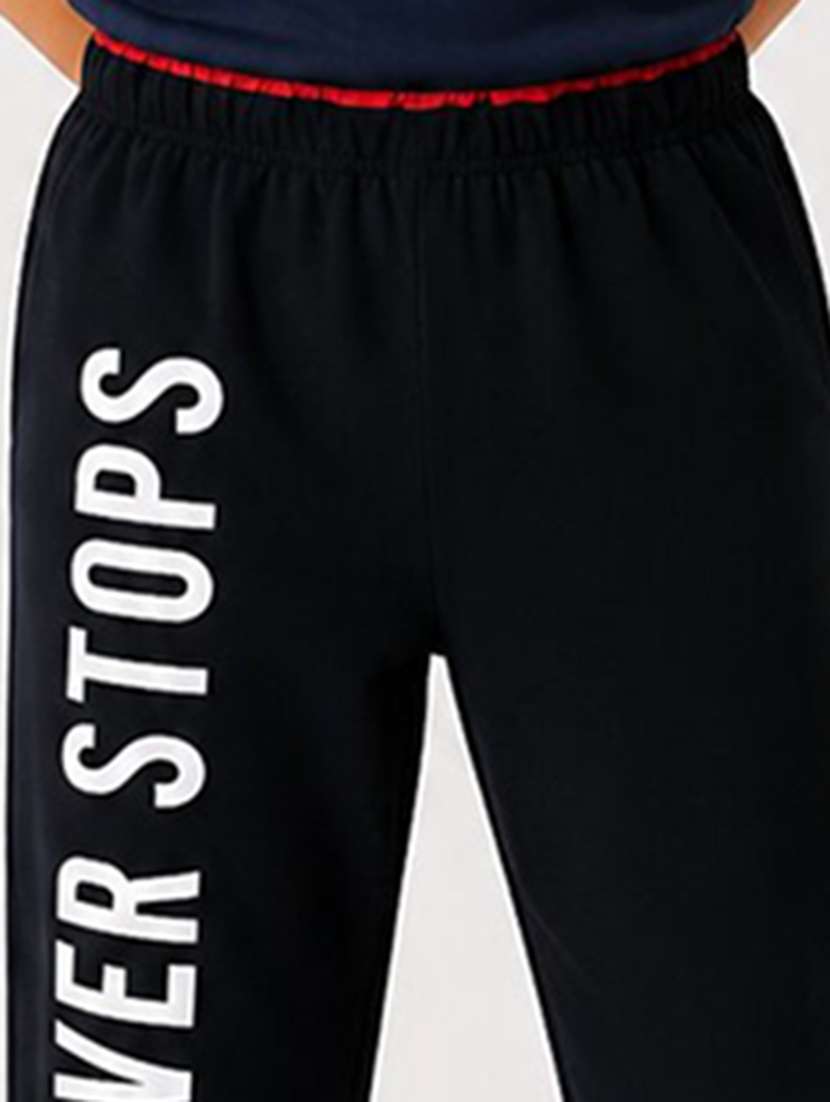 Boys Printed Mid Rise Regular Fit Track Pant - 22626348 -  Standard Image - 1