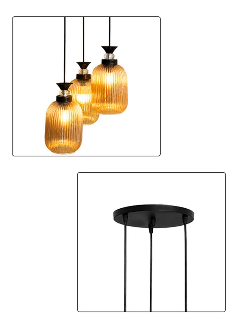 decorative 3-light cluster hanging light - 22626378 -  Standard Image - 4
