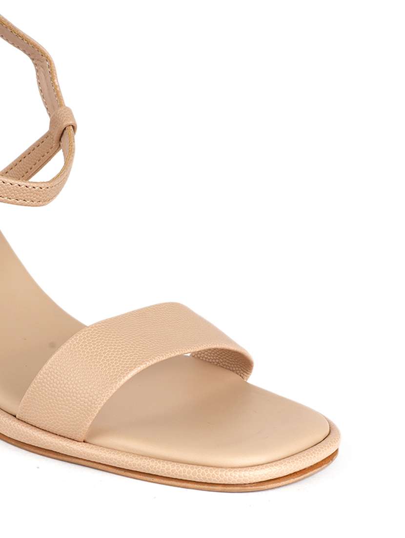 Women Textured Ankle Strap Sandal - 22627517 -  Standard Image - 1