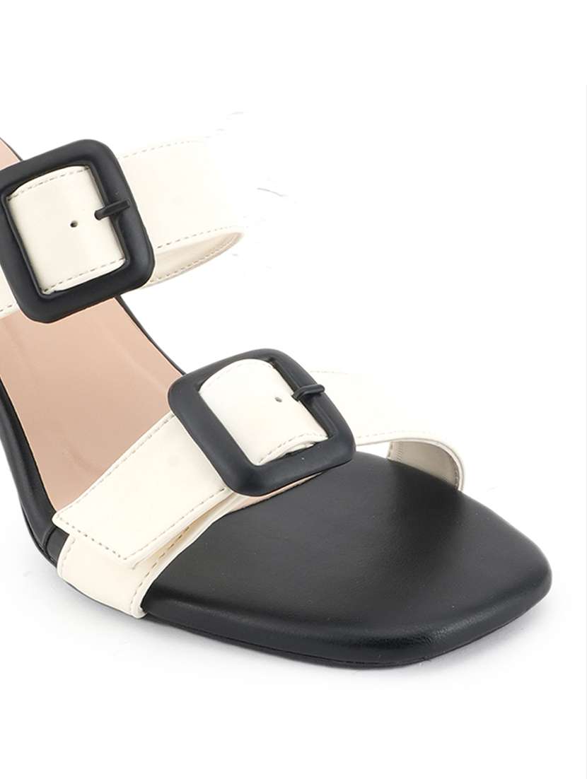 Women Solid Slip On Sandal - 22627525 -  Standard Image - 1