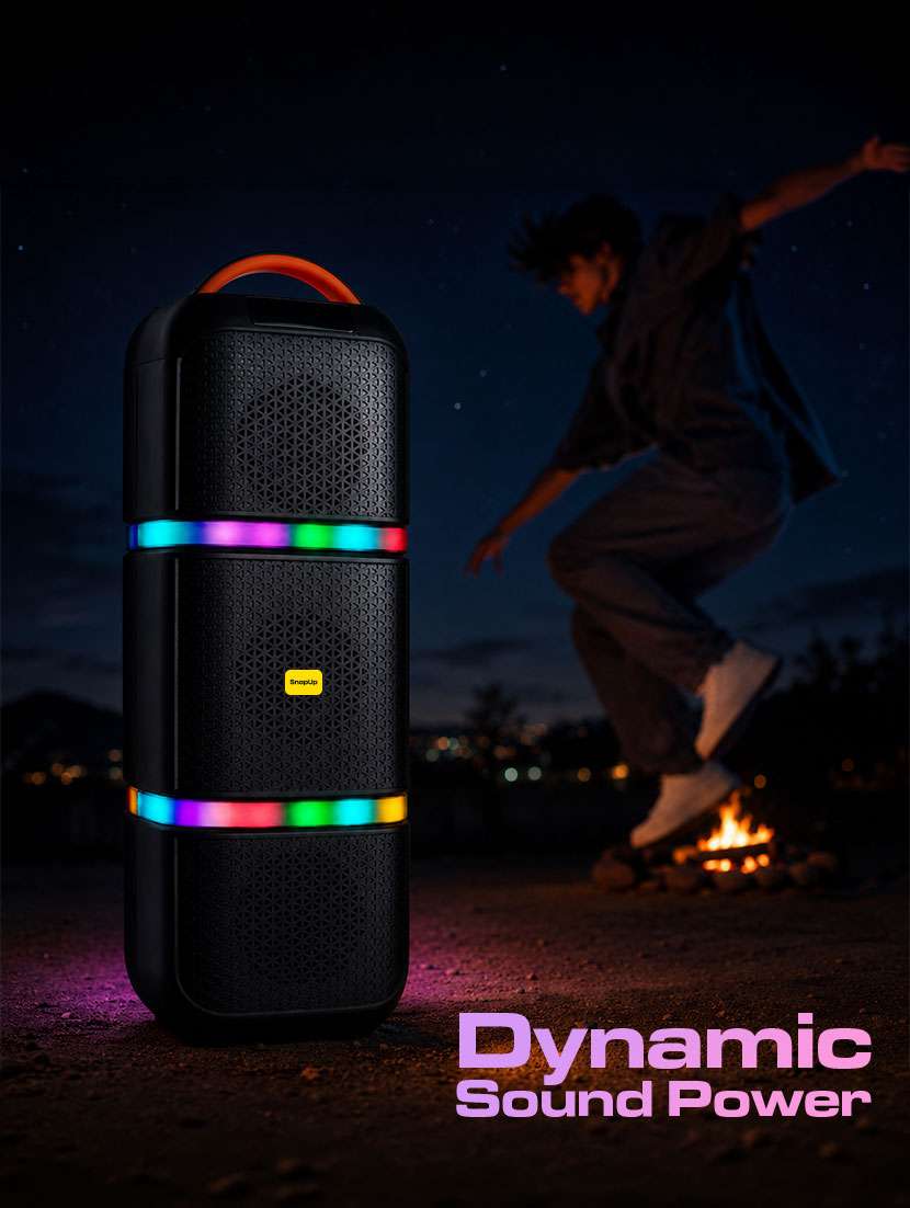 snapup partysnap 600 tower speaker with high-quality sound - 22627659 -  Standard Image - 11
