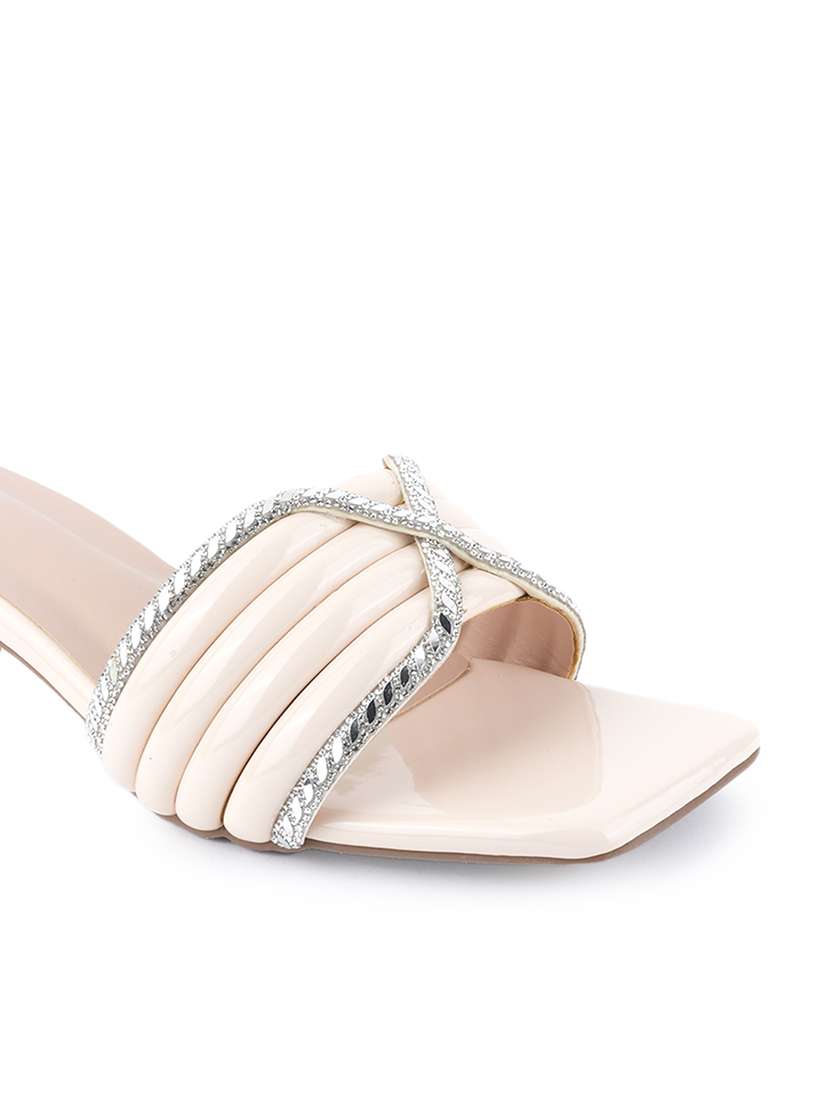 Women Embellished Slip On Sandal - 22627712 -  Standard Image - 1