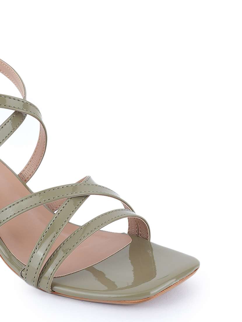 Women Solid Ankle Strap Sandal - 22627717 -  Standard Image - 1