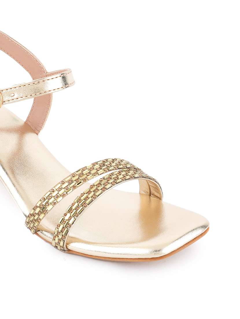 Women Embellished Ankle Strap Sandal - 22627740 -  Standard Image - 1