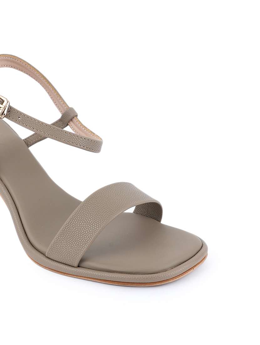 Women Solid Ankle Strap Sandal - 22627771 -  Standard Image - 1