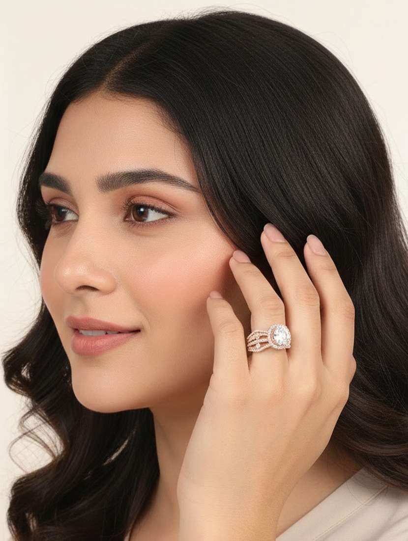 opal touch marquise cluster ring - 22627946 -  Standard Image - 1