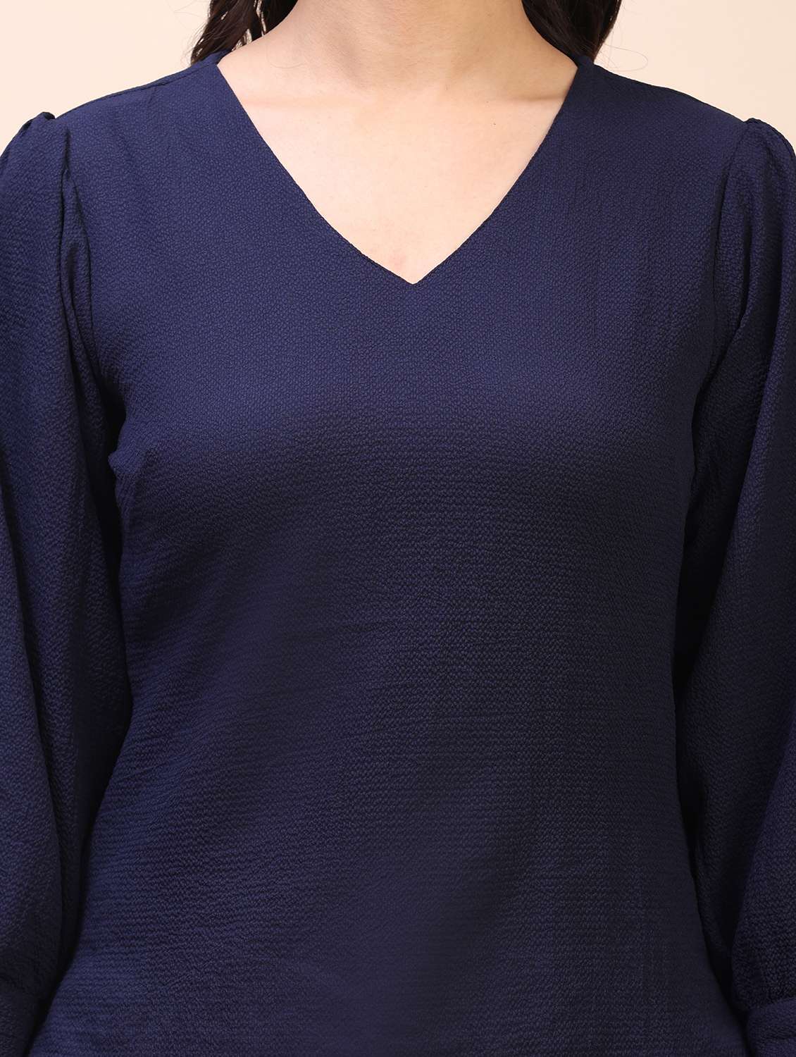 Women Solid Long Sleeves Regular Top - 22635420 -  Standard Image - 1