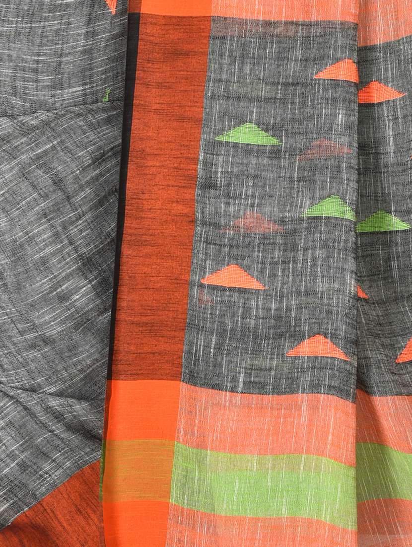 women self design handloom saree with blouse - 22637715 -  Standard Image - 1