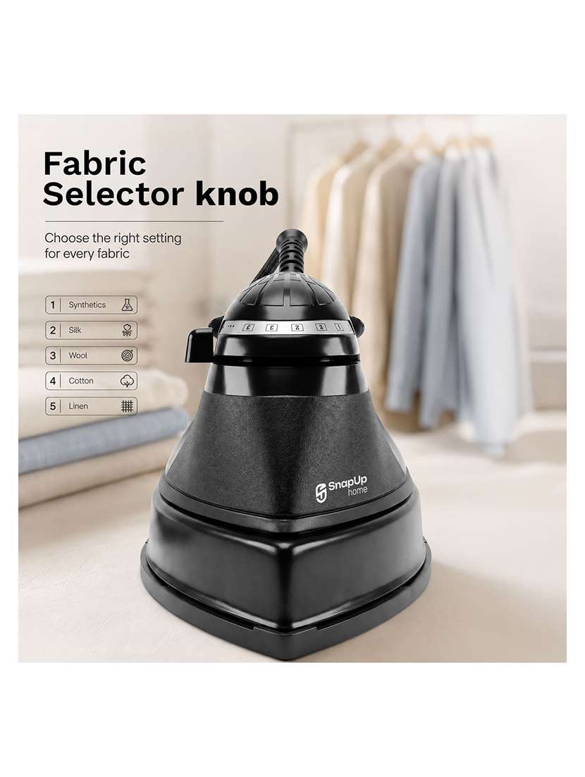 snapup home heavyup dry iron plancha 1000w - 22639545 -  Standard Image - 9