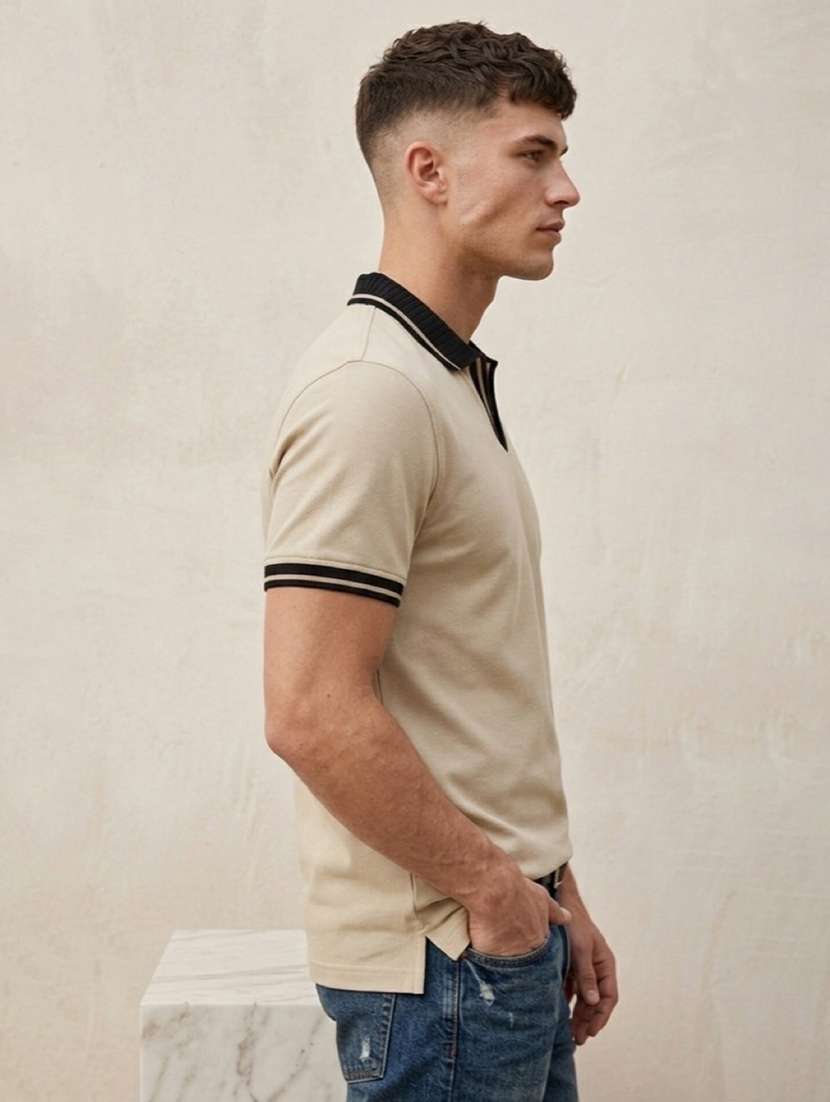 Men Pack Of 2 Short Sleeve Polo T-shirt - 22639705 -  Standard Image - 4