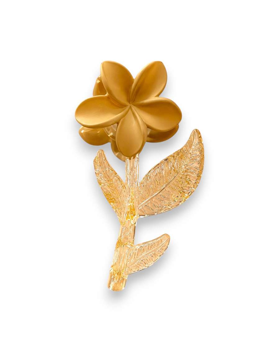 cream floral hair claw clip for women - 22639724 -  Standard Image - 1