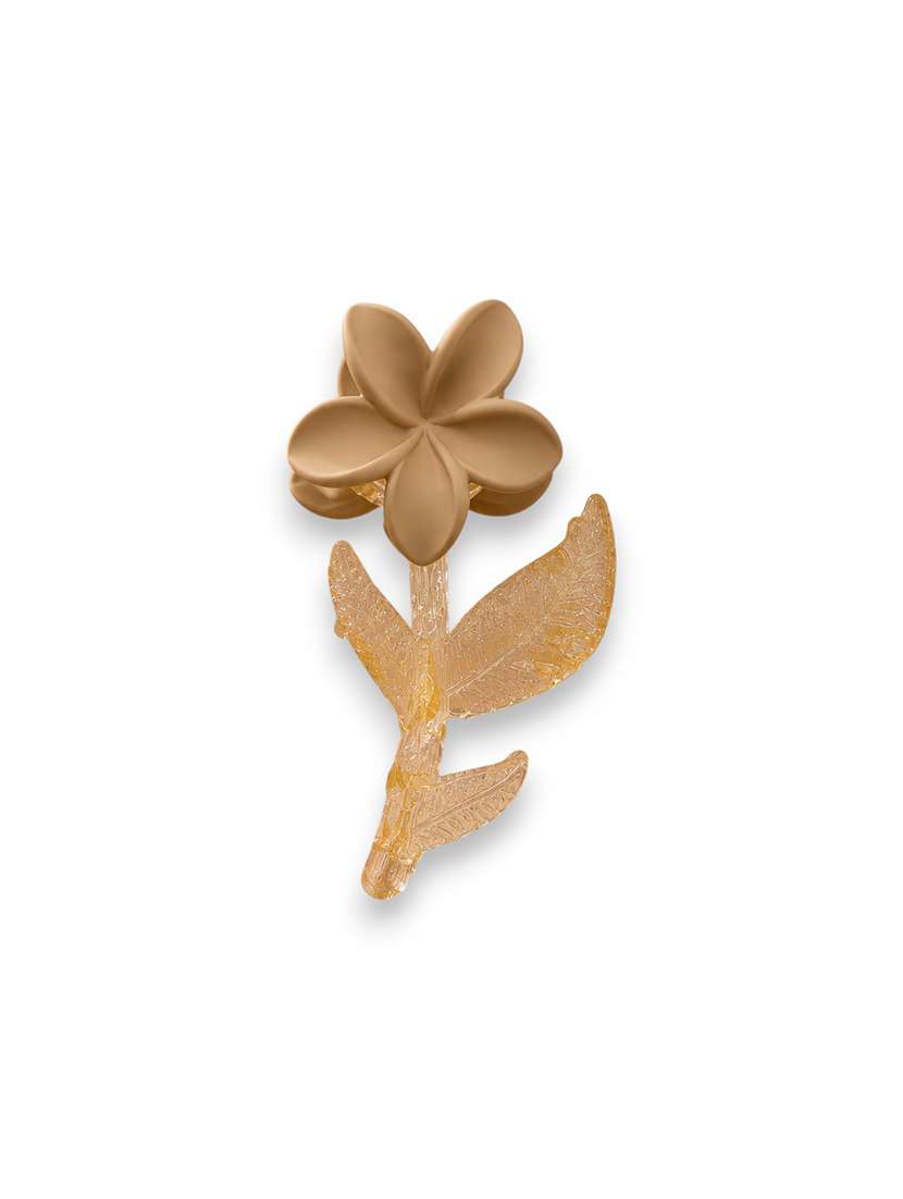 beige floral hair claw clip for women - 22639725 -  Standard Image - 1