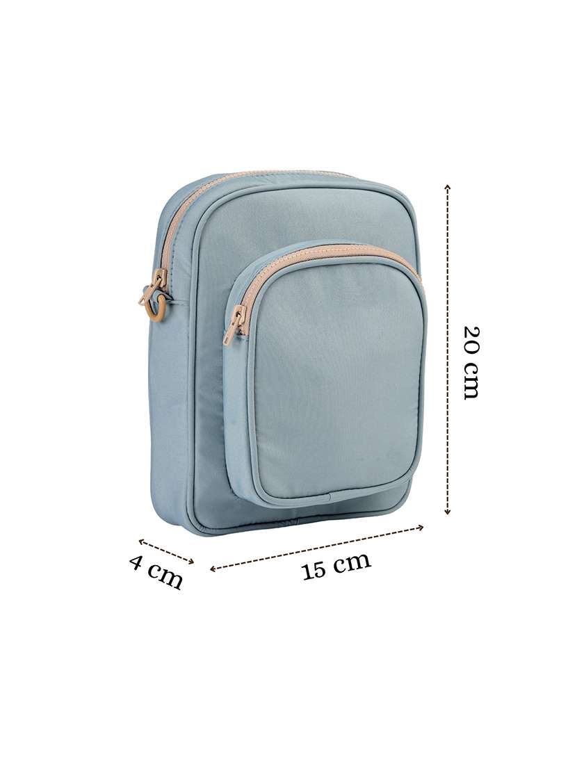 Women Solid Sling Bag With Adjustable Strap - 22642563 -  Standard Image - 4