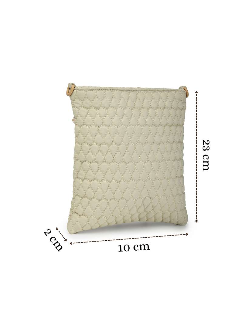 Women Textured Sling Bag With Adjustable Strap - 22642573 -  Standard Image - 4