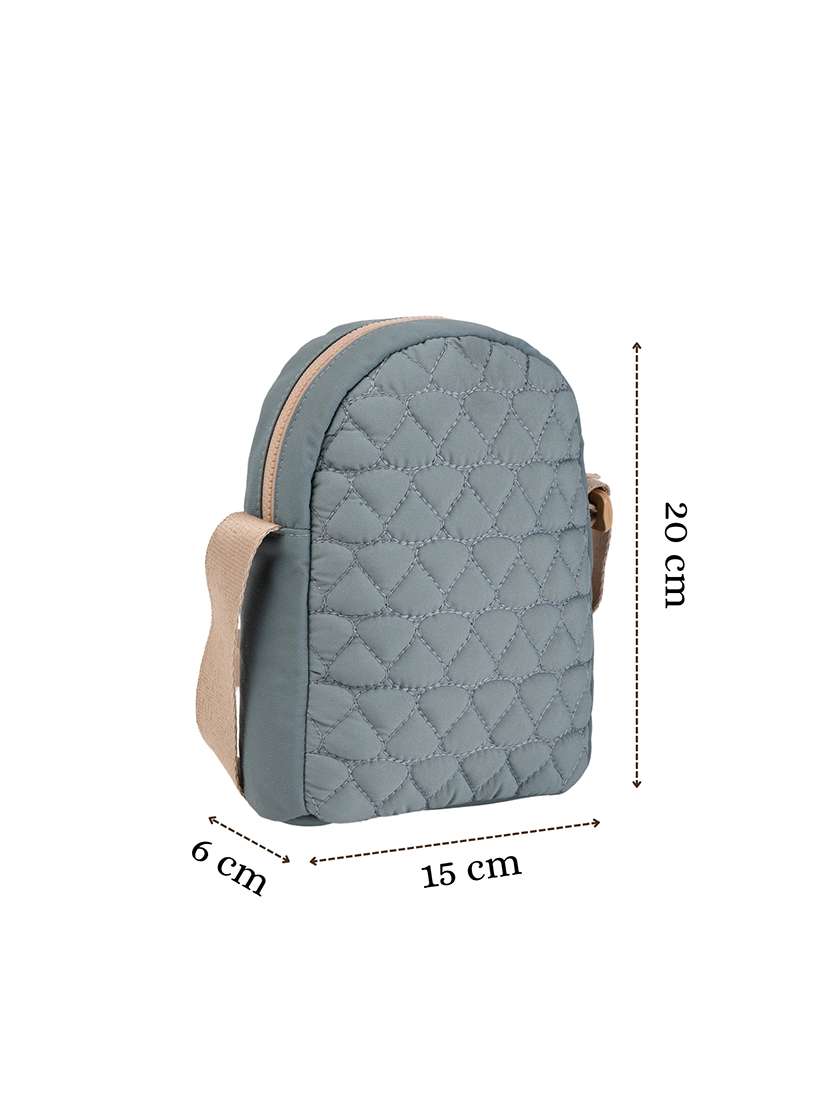 Women Textured Sling Bag With Adjustable Strap - 22642581 -  Standard Image - 4