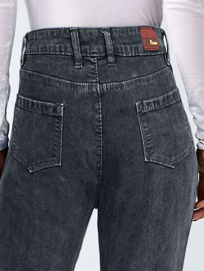 women washed high rise slim fit jeans - 22658427 -  Standard Image - 4