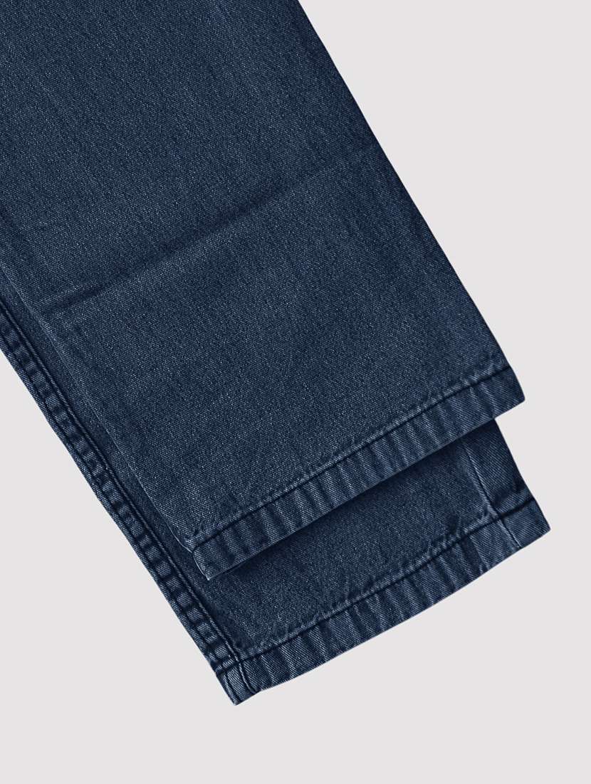 men plain mid rise full length slim fit jeans - 22658437 -  Standard Image - 4