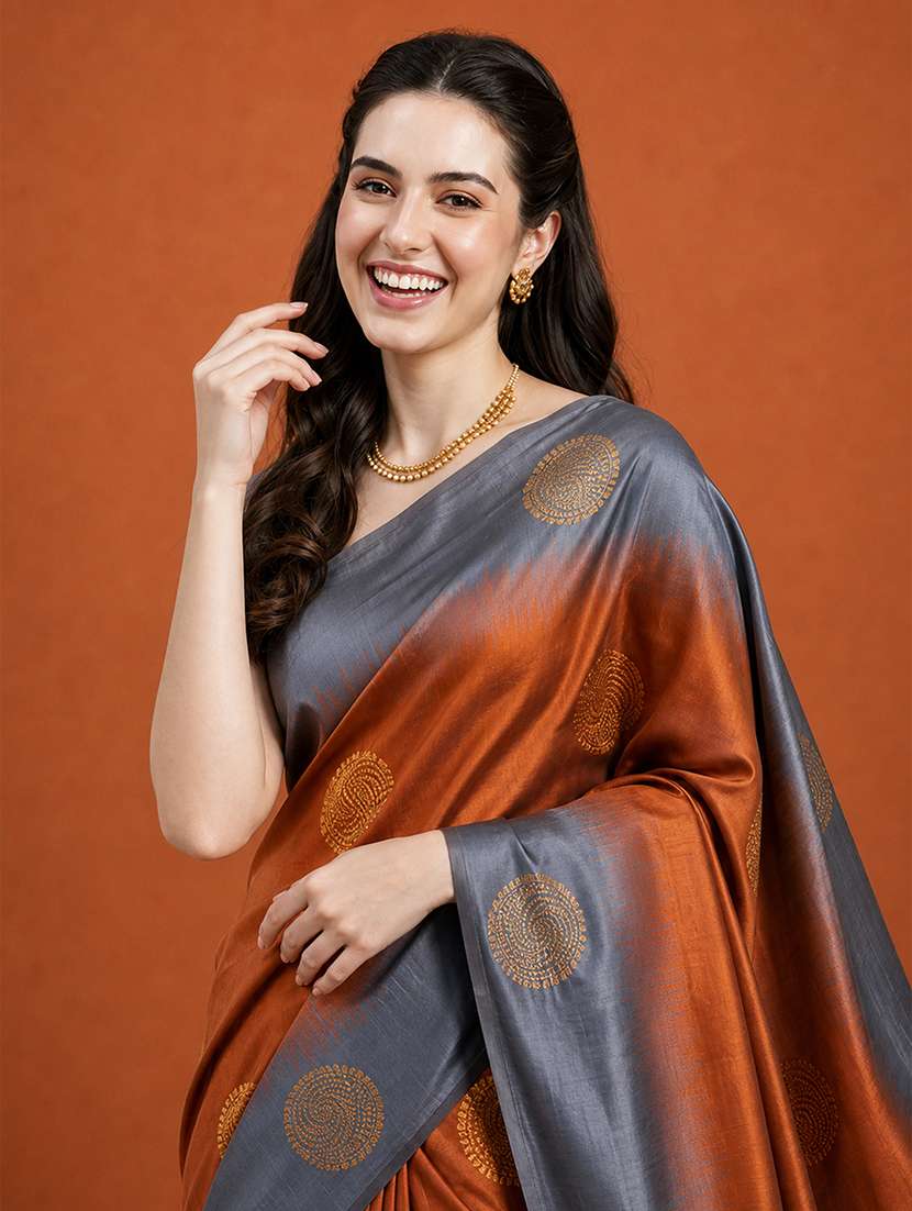 Women Self Design Banarasi Saree With Blouse - 22660857 -  Standard Image - 1