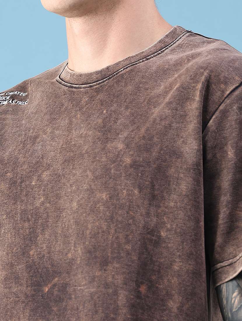 Men Printed Short Sleeve Regular Fit T-shirt - 22661493 -  Standard Image - 1
