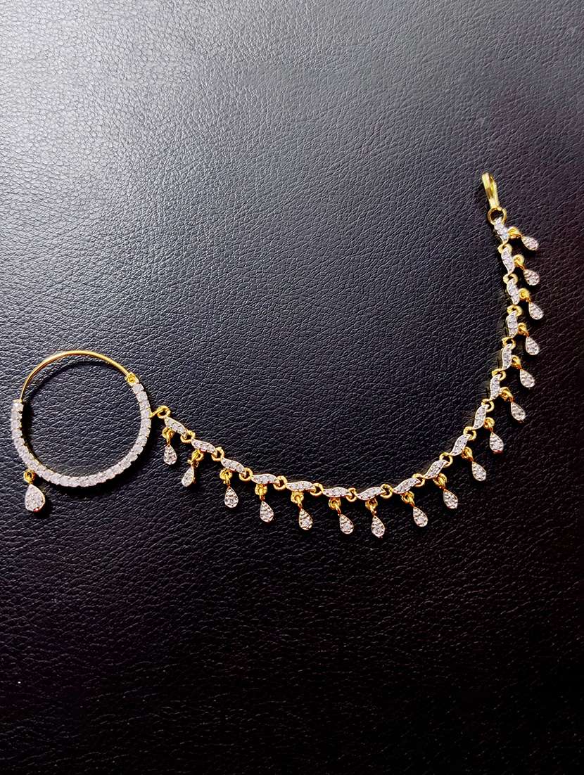 Women White Stone Naath - 22662183 -  Standard Image - 1