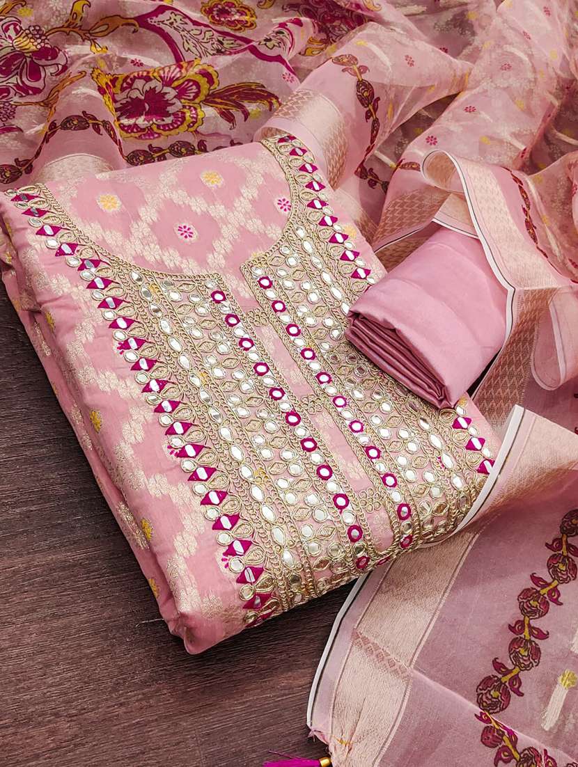 women self design unstitched suit set - 22662295 -  Standard Image - 1