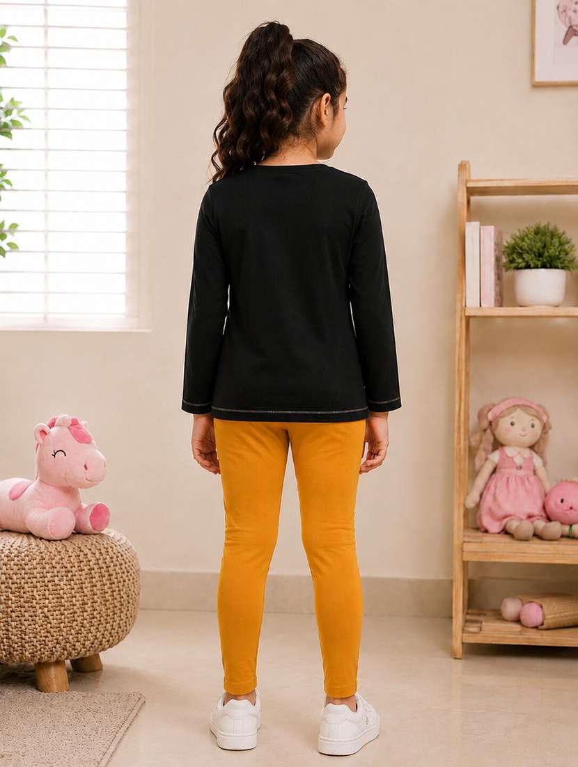Girls Printed Long Sleeves Full Length Set - 22662483 -  Standard Image - 1