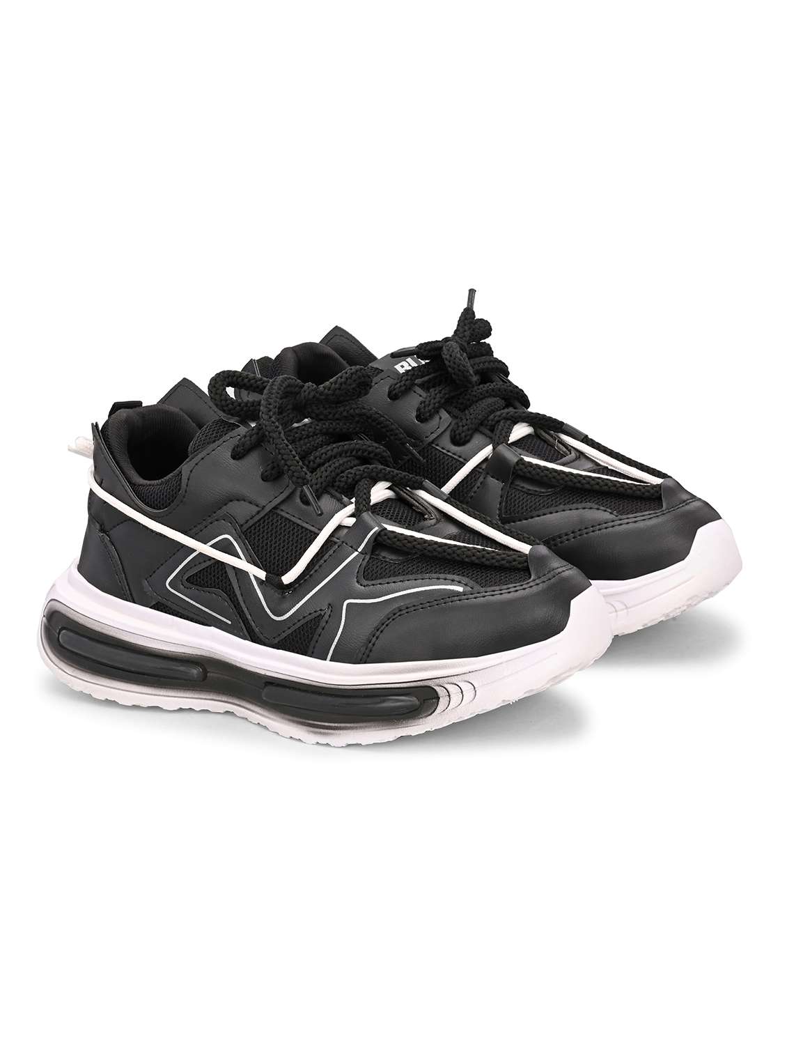 Men Textured Lace Up Sneaker - 22662511 -  Standard Image - 1