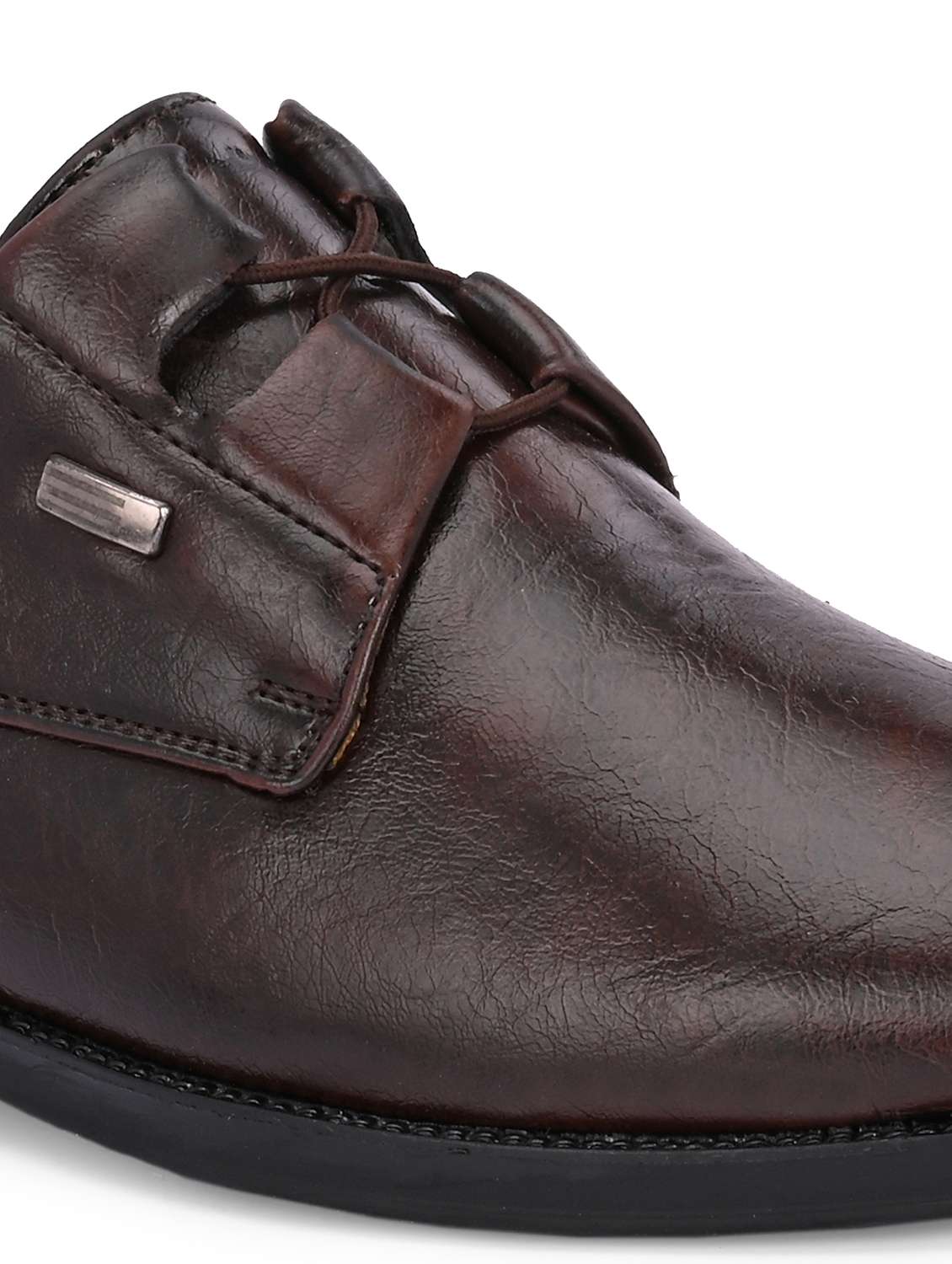 Men Solid Slip On Formal Shoes - 22662538 -  Standard Image - 4