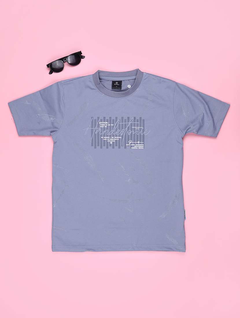 Boys Printed Short Sleeve T-shirt - 22664262 -  Standard Image - 1