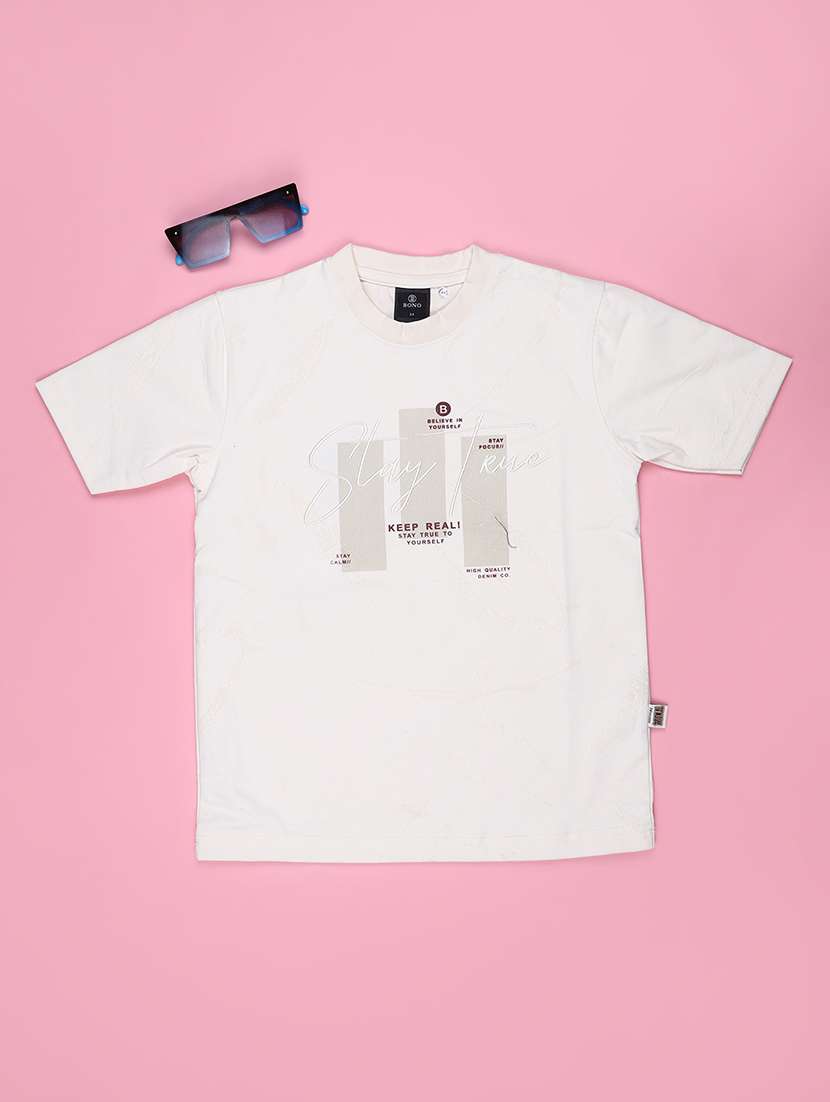 Boys Printed Short Sleeve T-shirt - 22664265 -  Standard Image - 1