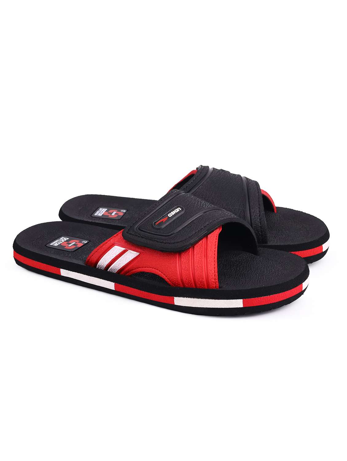 Men Colourblocked Slip On Slipper - 22664401 -  Standard Image - 1
